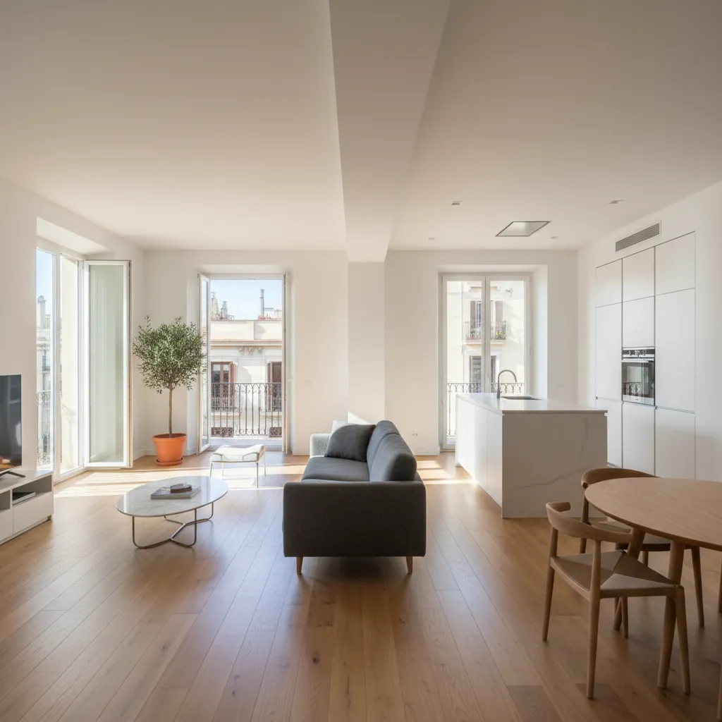 Reforma integral de piso en Eixample, Barcelona